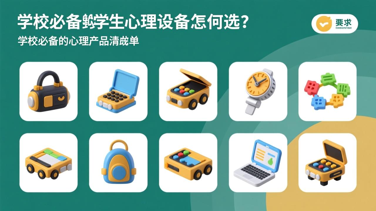 科学配置，精准护航 学校如何选择学生心理设备与必备产品清单